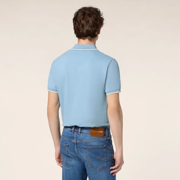 Jacob Cohën Polo Blauw