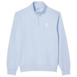 Lacoste Heritage Half Zip Sweater Licht Blauw