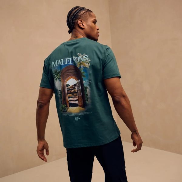 Malelions Amazon T-shirt Groen