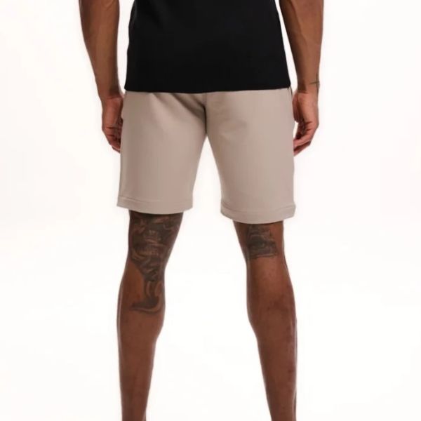 Malelions Chino Korte Broek Bruin