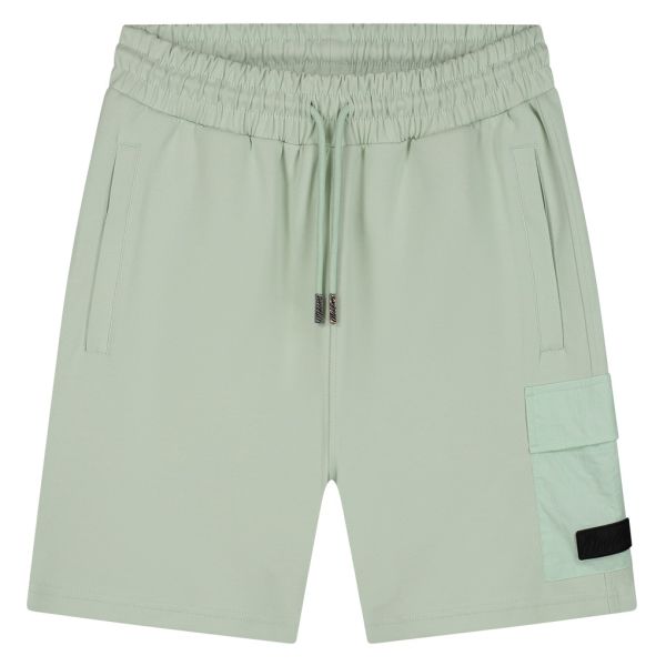 Malelions Nylon Pocket Cargo Korte Broek Licht Groen
