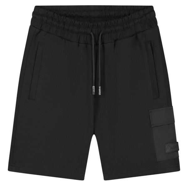 Malelions Nylon Pocket Cargo Korte Broek Zwart