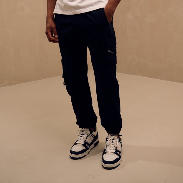 Malelions Technical Cargo Broek Zwart