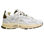 Mercer Amsterdam The Re-Run Vintage Sneaker Wit/Bruin