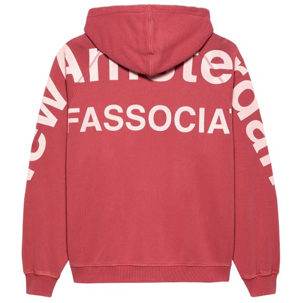 New Amsterdam Surf Association Logo Line Hoodie Rood
