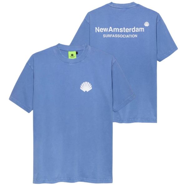 New Amsterdam Surf Association Logo T-shirt Blauw