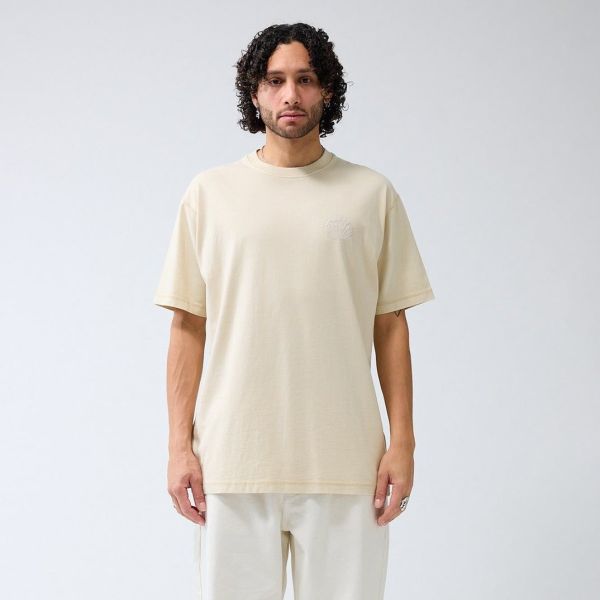 New Amsterdam Surf Association Logo Washed T-shirt Beige