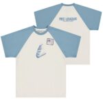 PAL Sporting Goods Rec League Raglan T-shirt Off White/Blauw
