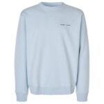 Samsøe Samsøe Norsbro Sweater Licht Blauw