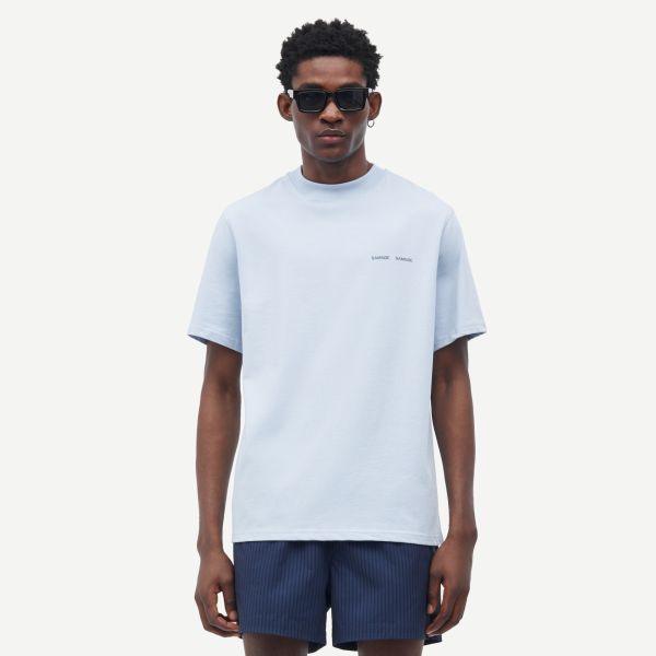 Samsøe Samsøe Norsbro T-shirt Licht Blauw
