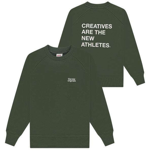 The New Originals CATNA Sweater Donker Groen