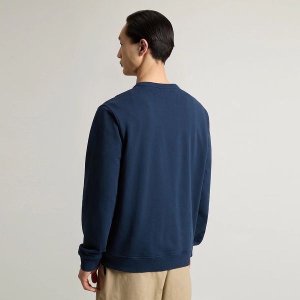 Woolrich Light Fleece Sweater Donker Blauw