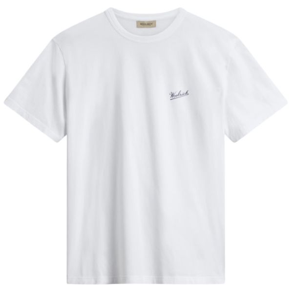 Woolrich Logo T-shirt Wit
