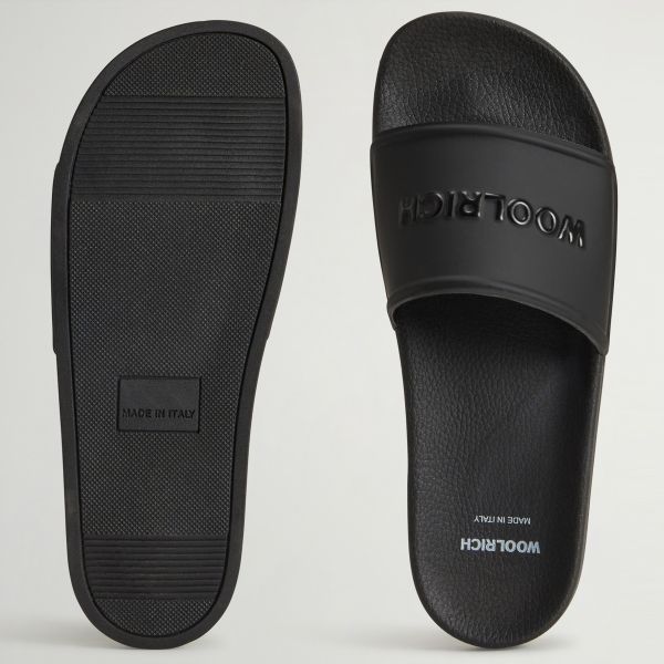 Woolrich Slippers Zwart