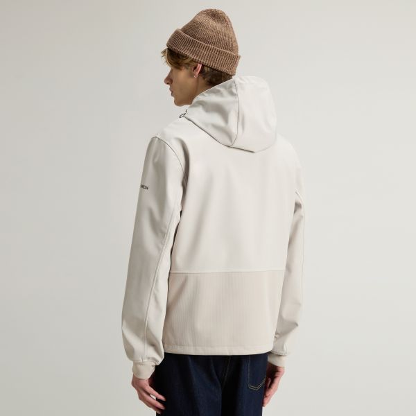 Woolrich Soft Shell Jack Beige