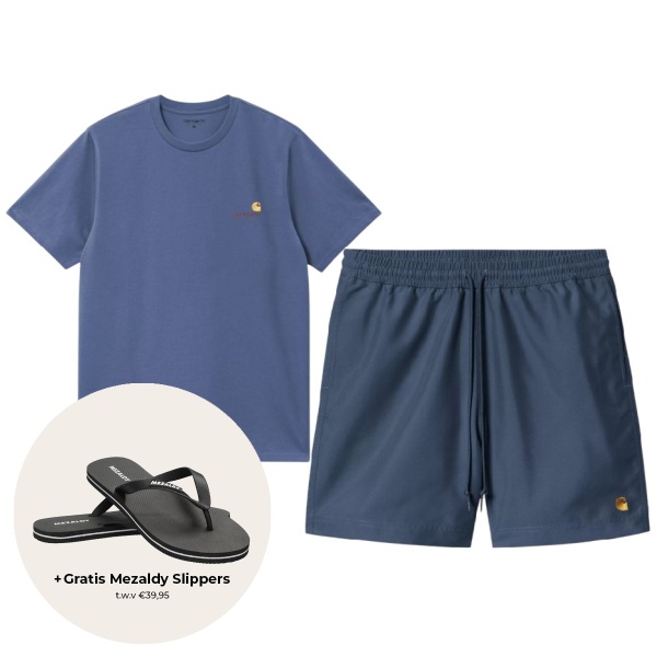 Carhartt chase zomerset blauw