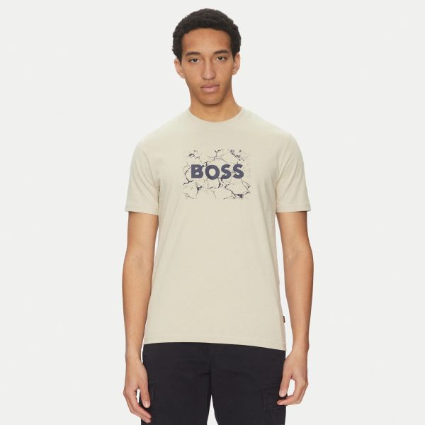 Boss Logospace T-shirt Beige