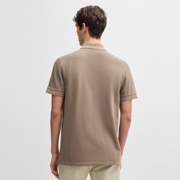 Boss Prime Polo Licht Bruin