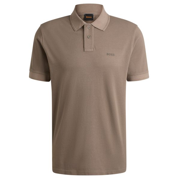 Boss Prime Polo Licht Bruin