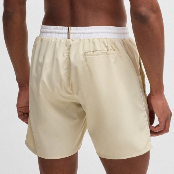 Boss Starfish Zwembroek Off White