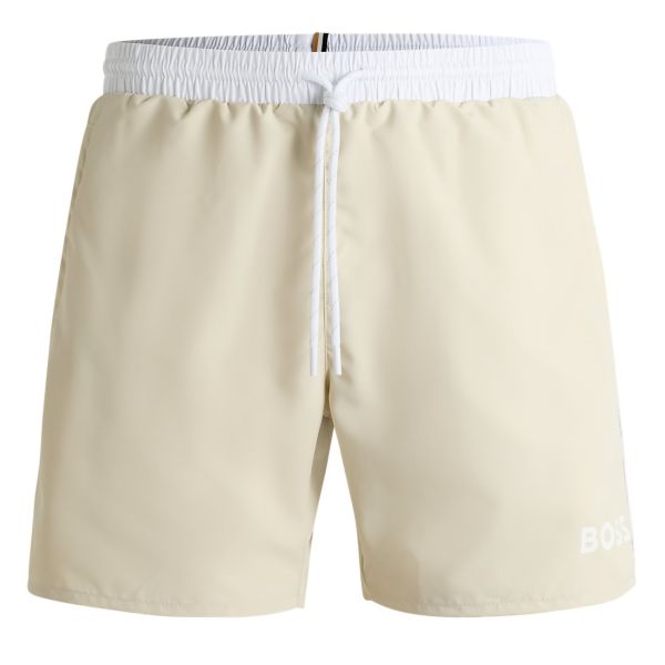 Boss Starfish Zwembroek Off White