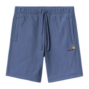 Carhartt WIP American Script Korte Broek Blauw