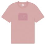 CP Company Label T-shirt Roze