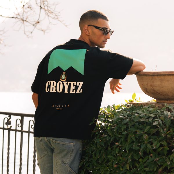 Croyez Fumes Amalfi T-shirt Zwart