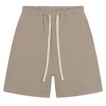 Croyez Garment Dye Fraternité Korte Broek Beige