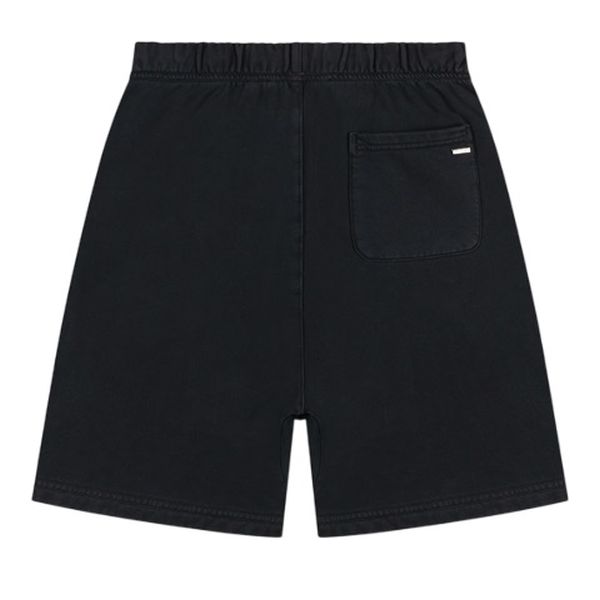 Croyez Garment Dye Fraternité Korte Broek Zwart