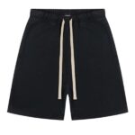 Croyez Garment Dye Fraternité Korte Broek Zwart