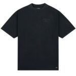 Croyez Garment Dye Fraternité T-shirt Zwart