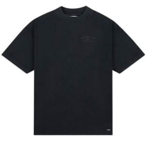 Croyez Garment Dye Fraternité T-shirt Zwart