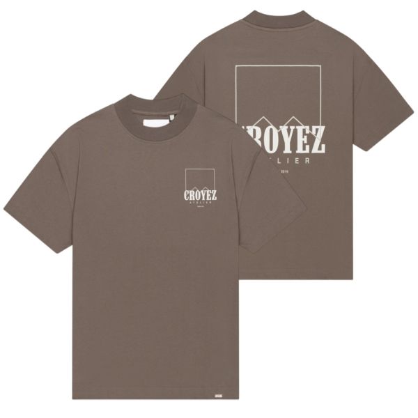 Croyez Maroc Fumes T-shirt Bruin