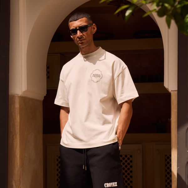 Croyez Moroccan T-shirt Off White