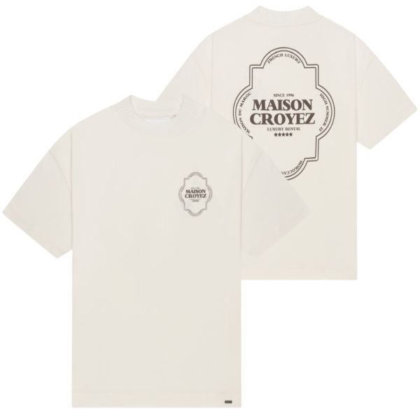Croyez Moroccan T-shirt Off White