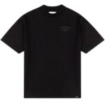 Croyez Oversized Fraternité T-shirt Zwart