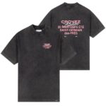 Croyez Printemps T-shirt Washed Antraciet