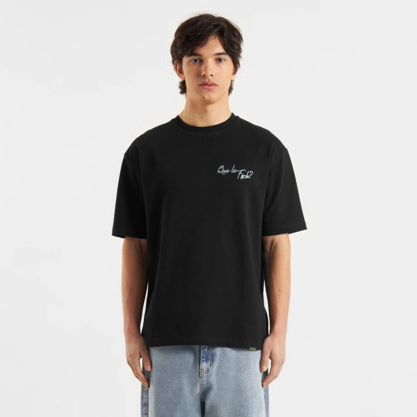 Don't Waste Culture Cedra T-shirt Zwart