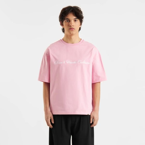 Don't Waste Culture Suren T-shirt Roze