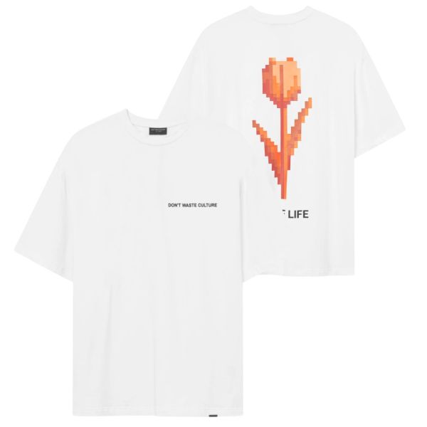 Don't Waste Culture Talora T-shirt Wit