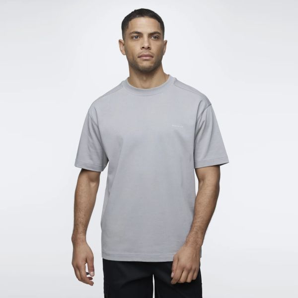 Genti Flower T-shirt Grijs