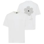 Genti Flower T-shirt Wit