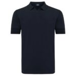 Genti No Buttons Polo Navy