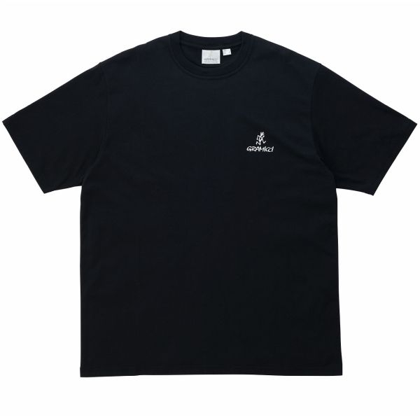 Gramicci One Point Logo T-shirt Zwart