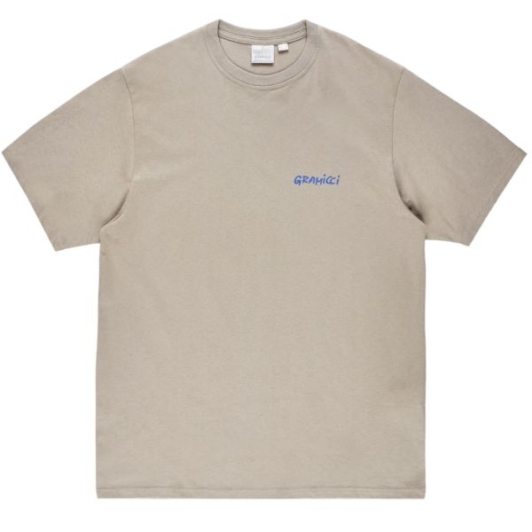 Gramicci Snail T-shirt Bruin