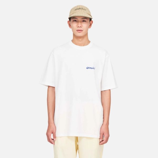 Gramicci Snail T-shirt Wit
