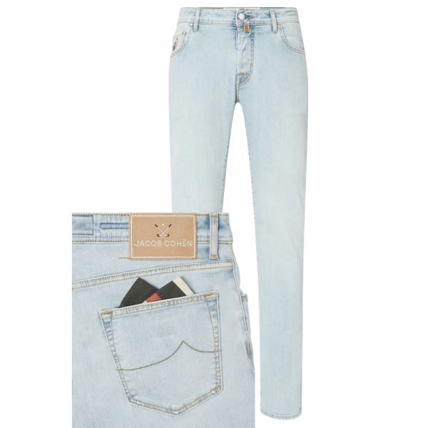 Jacob Cohën Sport Capsule Nick Super Slim Jeans 300D Licht Blauw