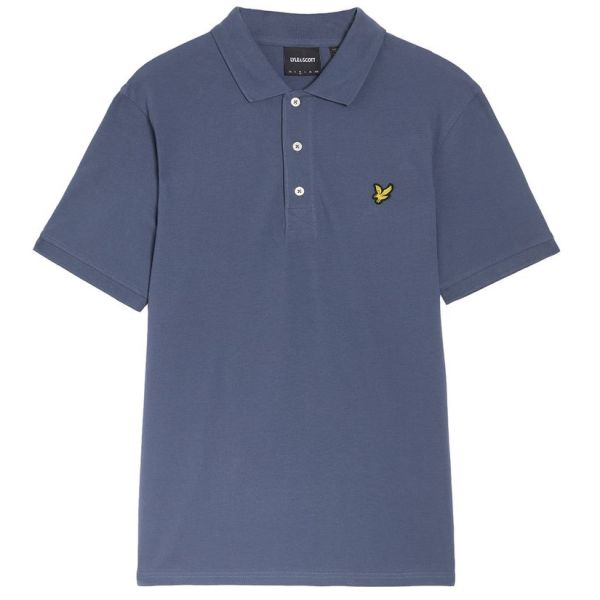 Lyle & Scott Plain Polo Donker Blauw