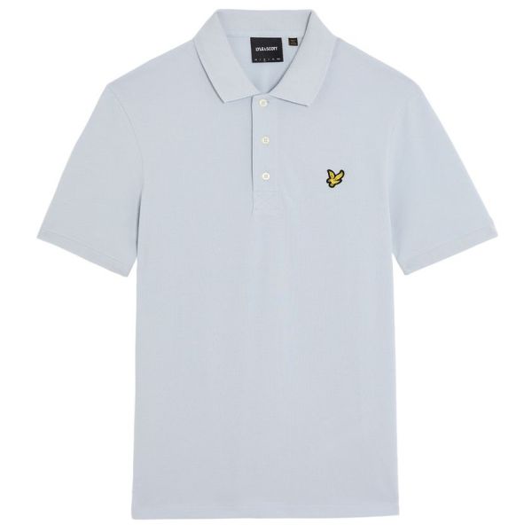 Lyle & Scott Plain Polo Licht Blauw